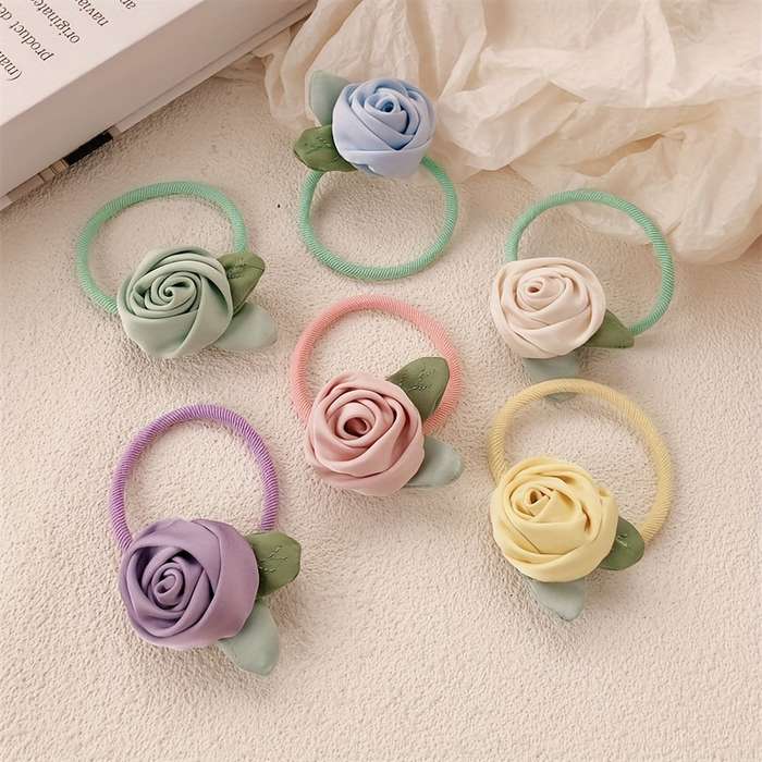 Charming Floral Hair Tie