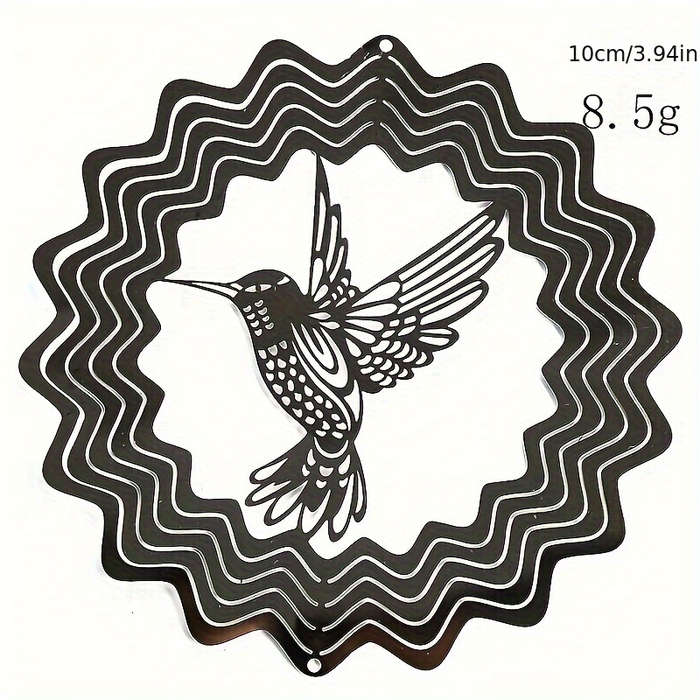 Art Deco Stainless Steel Wind Spinners