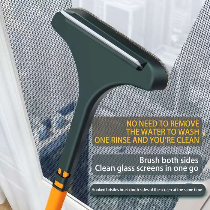 Cleaning Brush And Glass Wiper