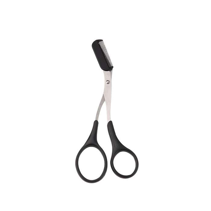 Stainless Steel Eyebrow Razor With Comb - Dual-Use