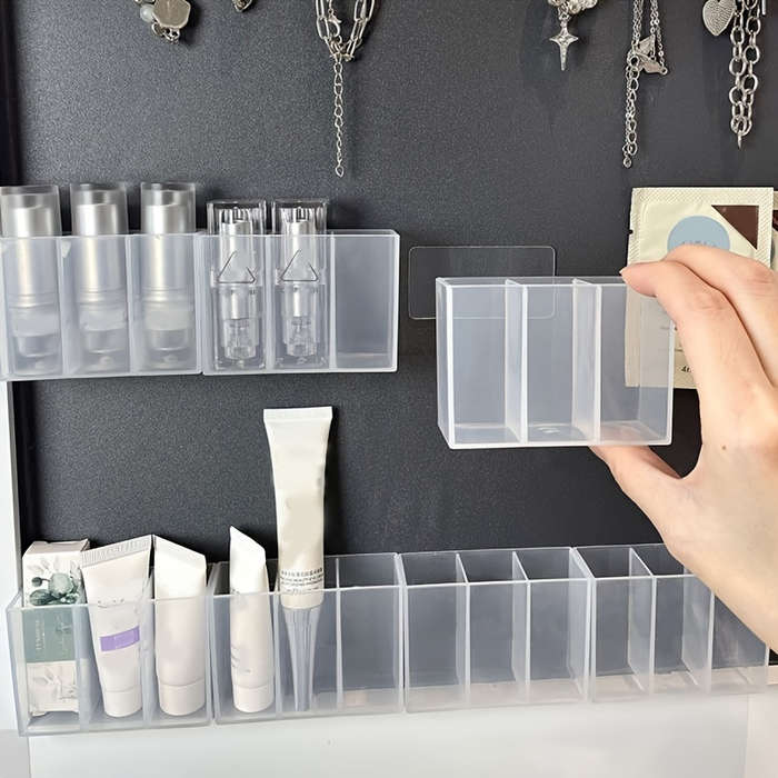 No-Drill Wall-Mounted Storage Organizer
