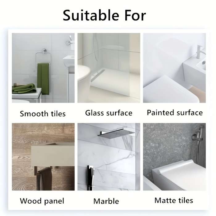 100pcs Self-Adhesive Rubber Door Stoppers