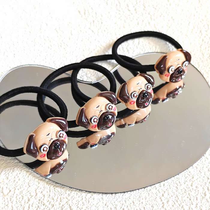 Pug Hair Ties