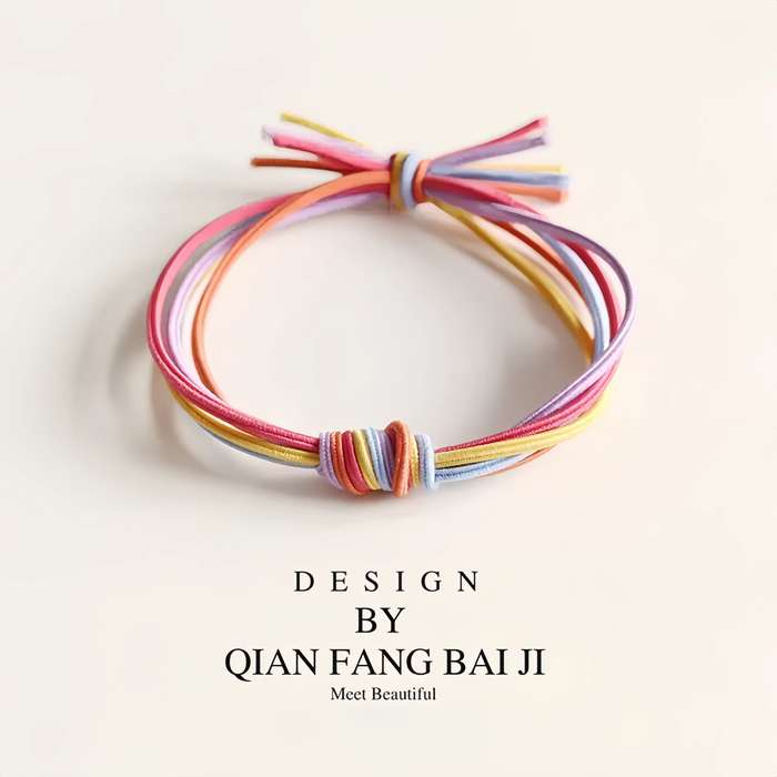Hand-knotted hair band