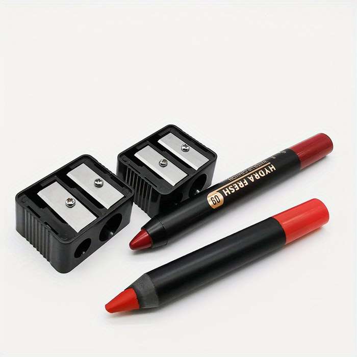 Dual Hole Makeup Pencil Sharpener