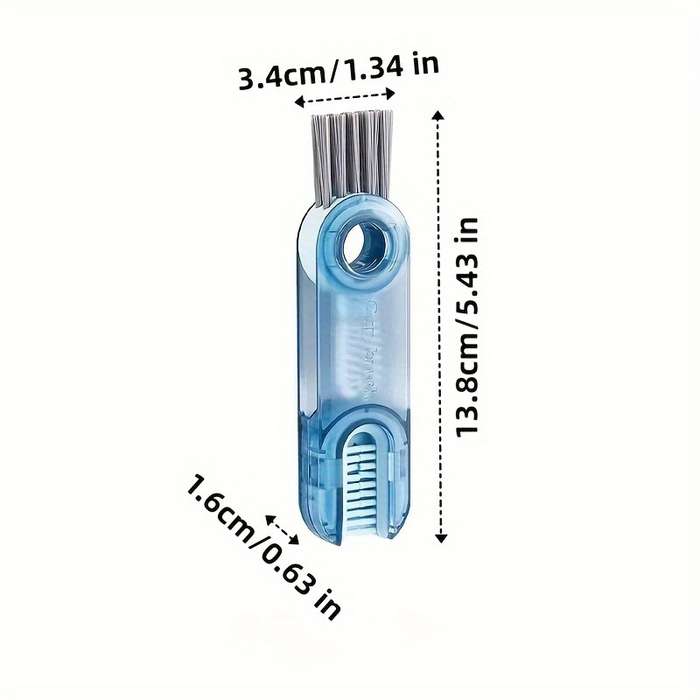 Three-in-One Cup Lid Cleaning Brush