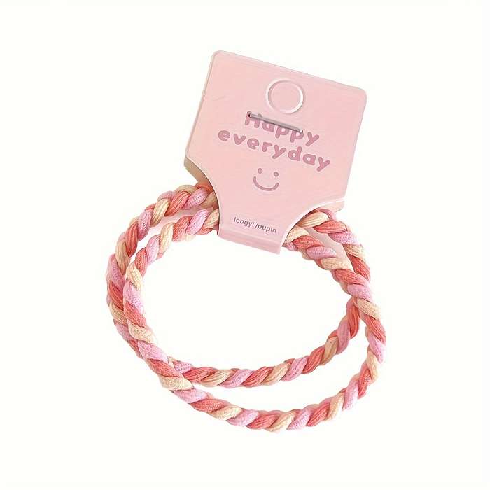 5pcs Cute Silky Hair Ties