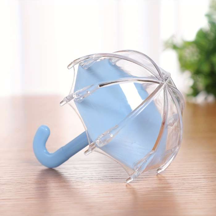 1pc Colorful Plastic Jewelry Storage Box -