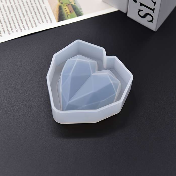 1pc Breakable Heart Silicone Mold