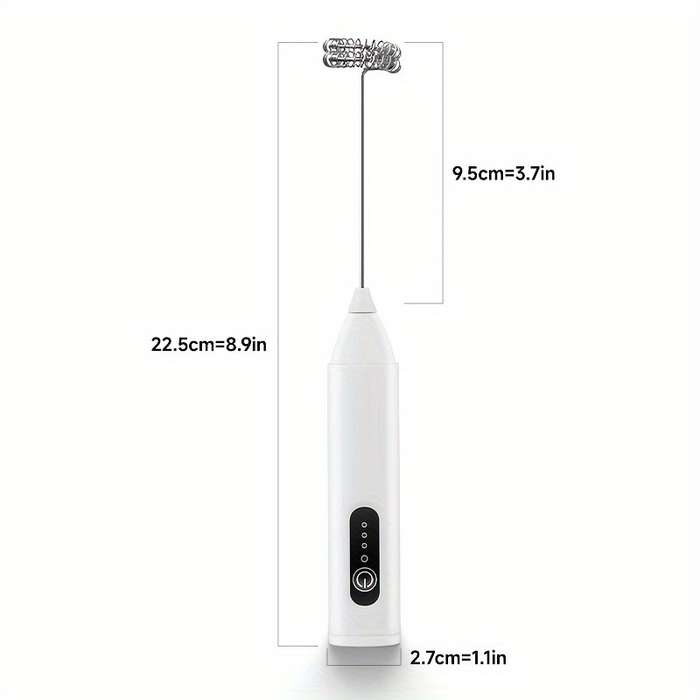 Compact USB Rechargeable Electric Milk Frother