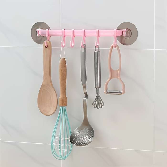 1pc Punch-free Kitchen Paper Towel Rack