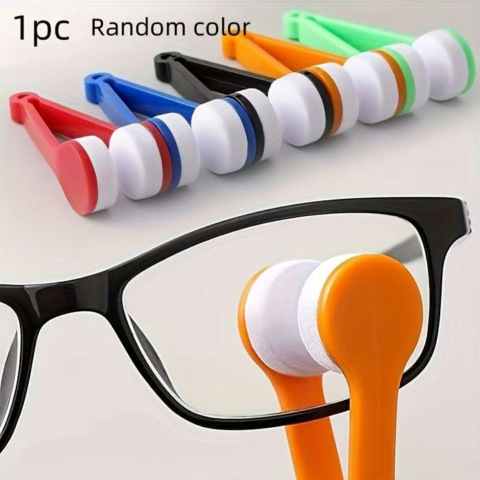 1pc Multi-Color Glasses Cleaning Wipe - Portable