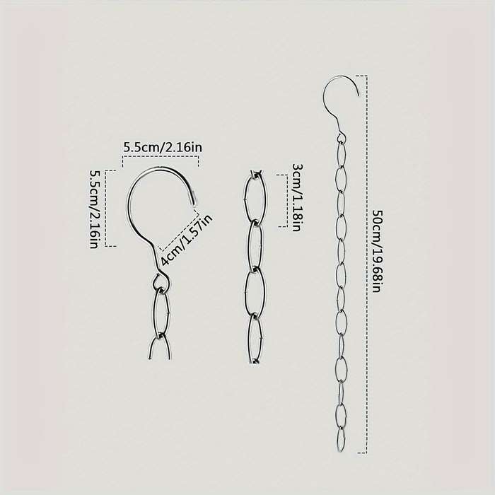 Stainless Steel Clothes Chain Wardrobe Storage Chain