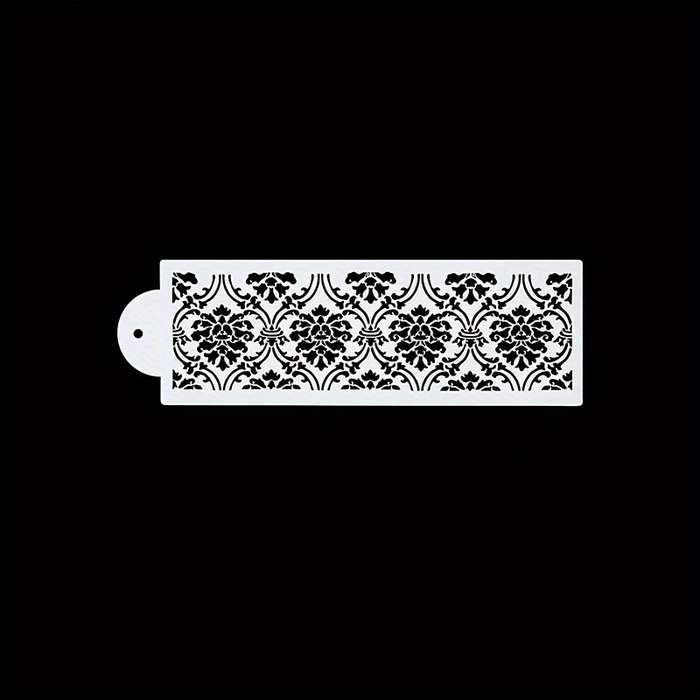 1pc Elegant Lace Flower Cake Border Spray Mold