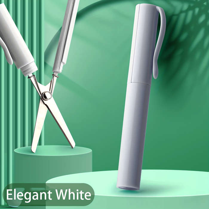 Compact Stainless Steel Folding Scissors