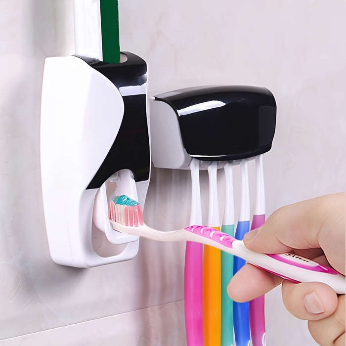 Wall Mounted Toothbrush Holder