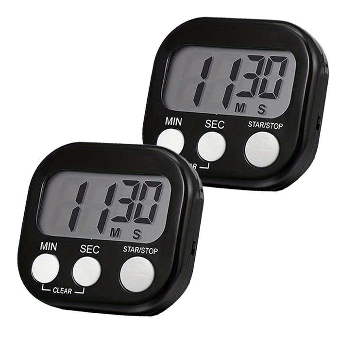 1pcs Digital Kitchen Timer Magnetic Timers