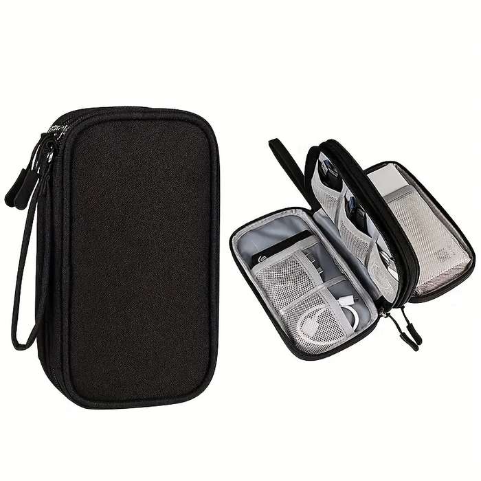 Double-Layer Travel Cable Organizer