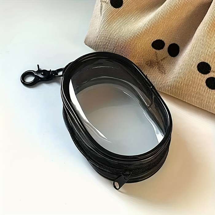 Versatile Portable Storage Box with Viewing Window