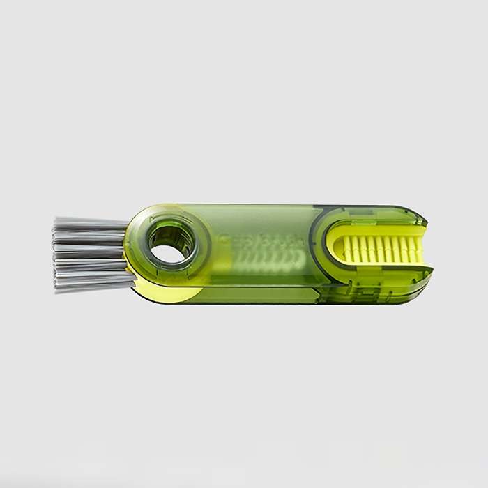 Three-in-One Cup Lid Cleaning Brush