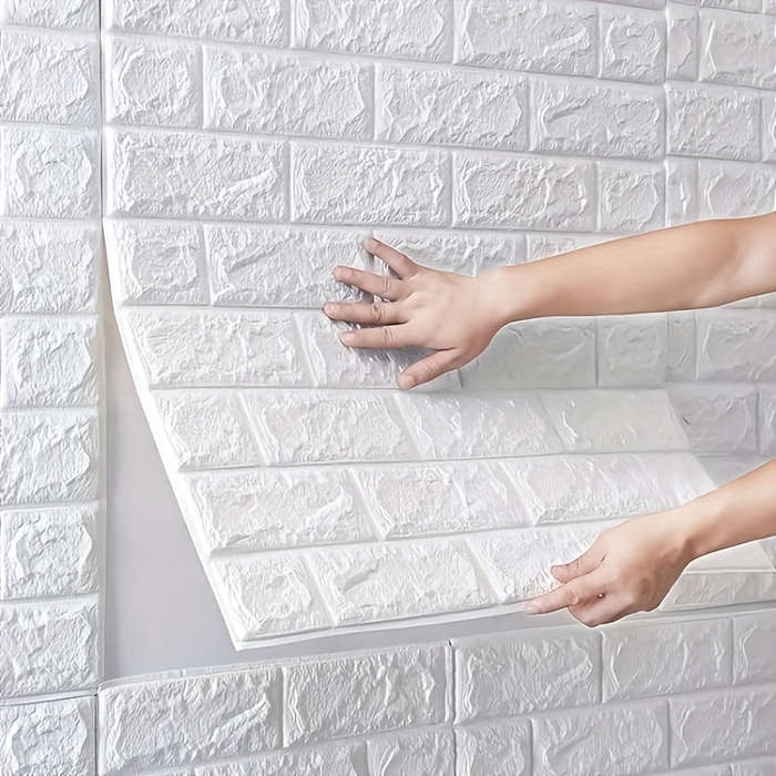 40 PCS 3D Wall Tile Stickers