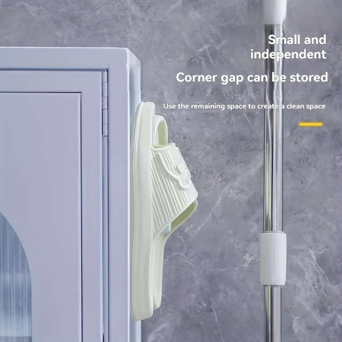 5pc Plastic Wall Mounted Shoe Rack
