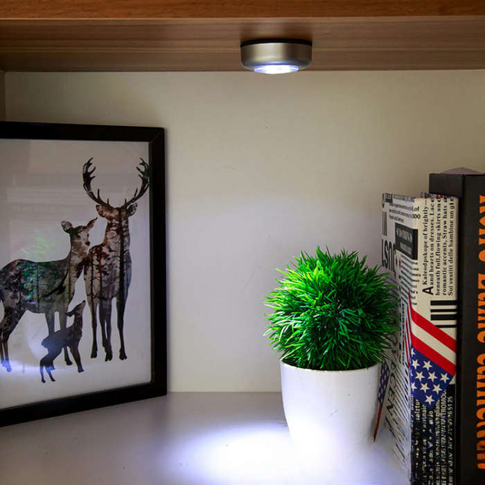 1pc Sleek Cordless LED Touch Light