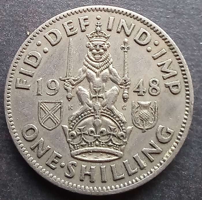 Britain 1948 Shilling