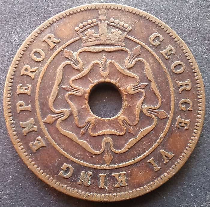 Southern Rhodesia 1942 1 penny