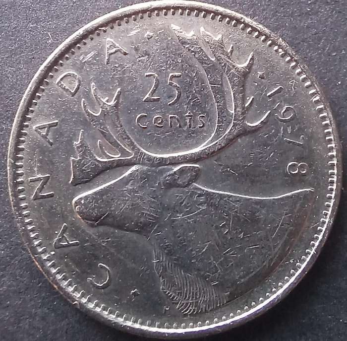 Canada 1978 25 Cent