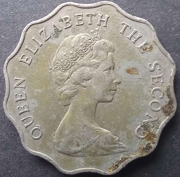 Hong Kong 1975 2 Dollar