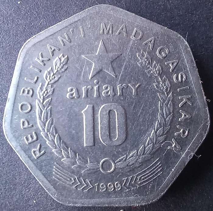 Madagascar 1999 10 Ariary