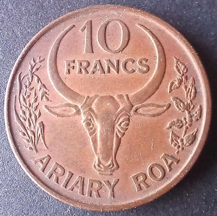 Madagascar 1996 10 Francs
