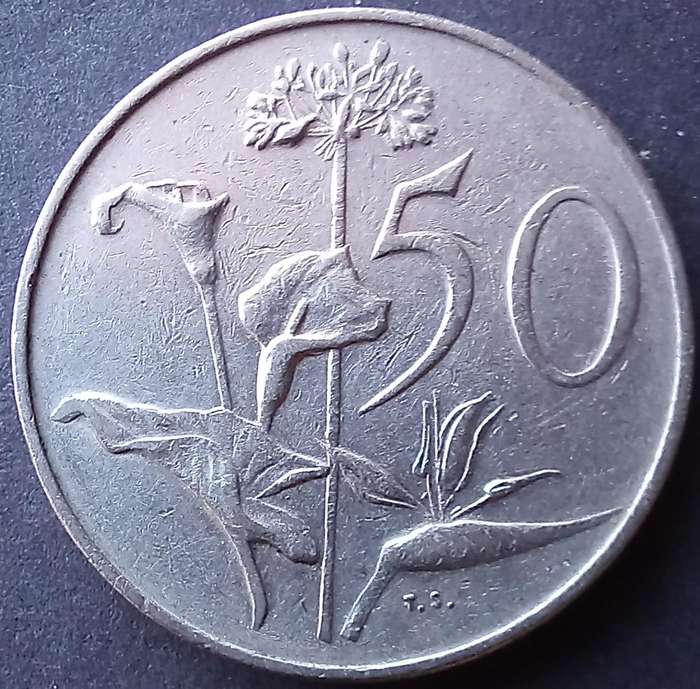 RSA 50 cent 1980