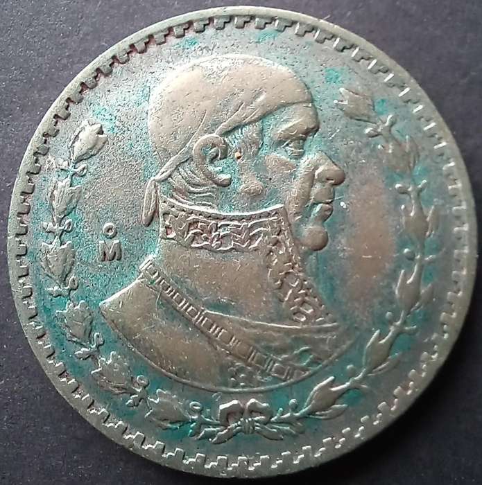 Mexico 1962 1 Peso .1 Silver