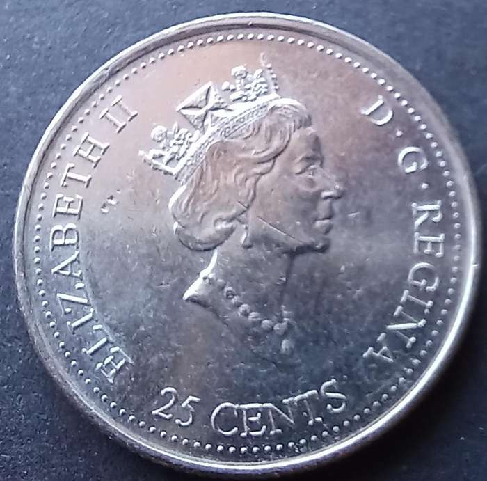 Canada 2000 25 Cent Pride series