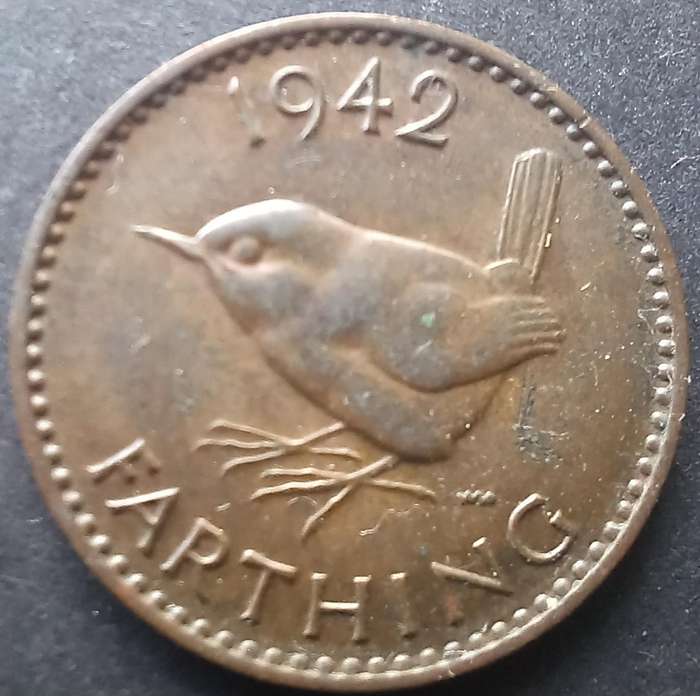 1942 Great Britain Farthing