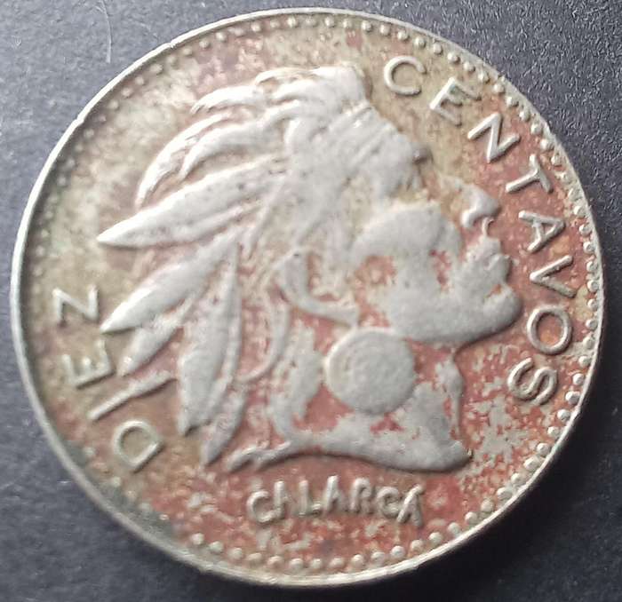 Colombia 1864 10 Centavos