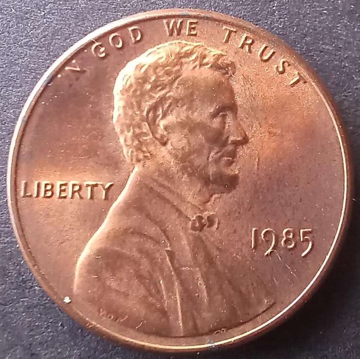 USA 1 Cent 1985