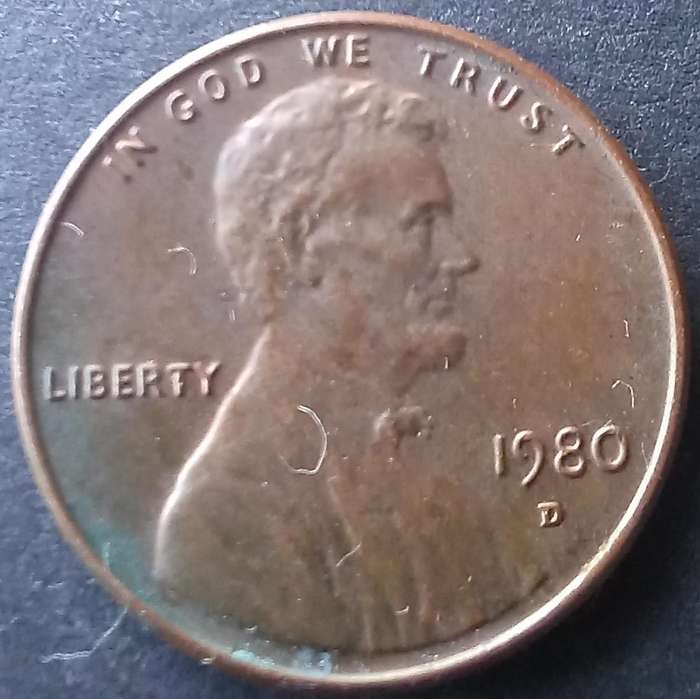 USA 1 Cent 1980