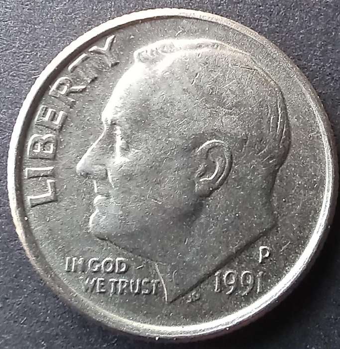 USA 1991 One Dime