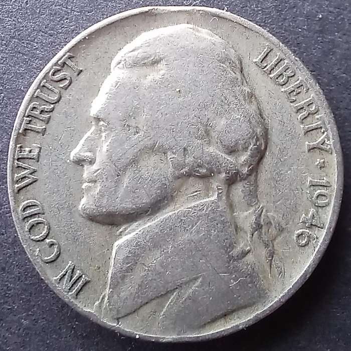USA 5 Cents 1946