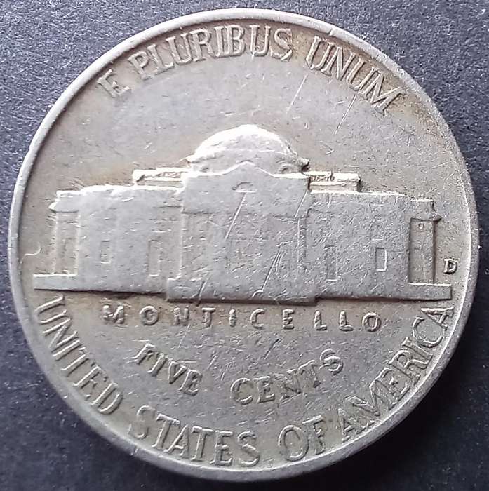USA 5 Cents 1940