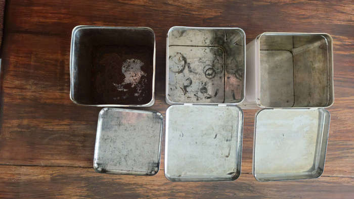 Mazawattee Tea Tins