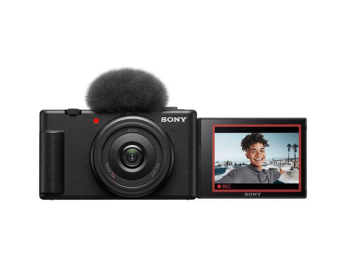 Sony Vlog camera ZV-1F - Black