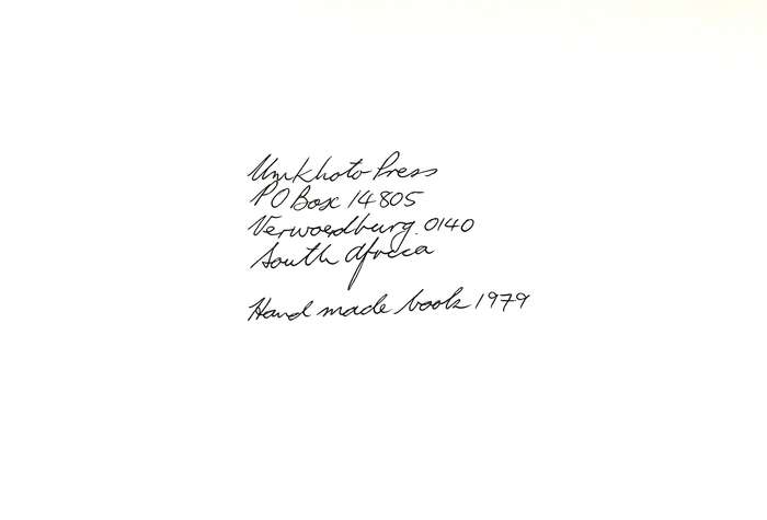 NUDE DATE WITH HISTORY. CHRIS SPIES. A4. 16 Hand printed silkscreens in a portfolio/book. All signed