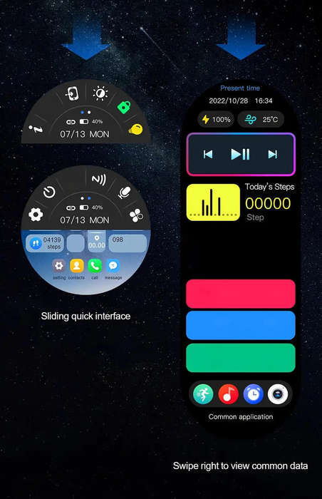 Paearofero GT4 + Smartwatch