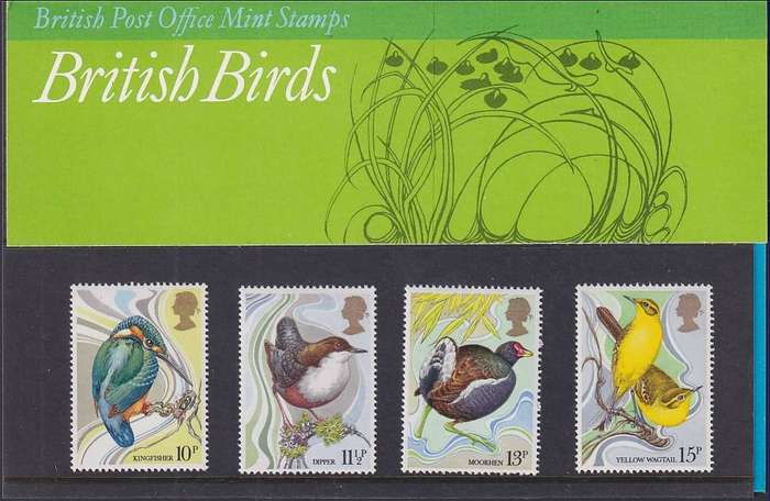 GB 1980 British Birds presentation pack no. 115