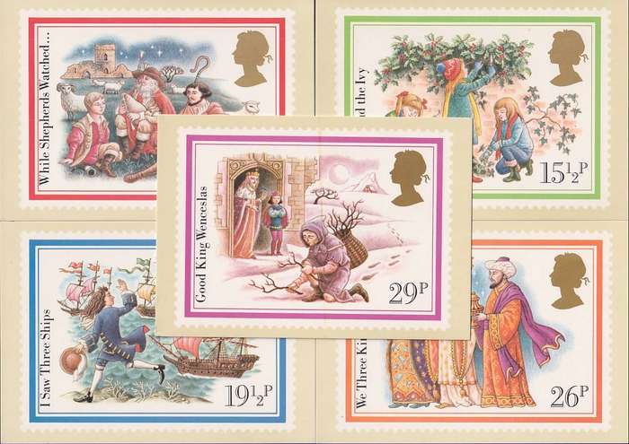 Great Britain bulk lot of PHQ cards (8 scans, 33 cards)