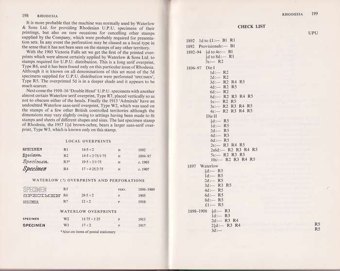 Specimen Stamps of the Crown Colonies 1857-1948 by Marcus Samuel (1976)